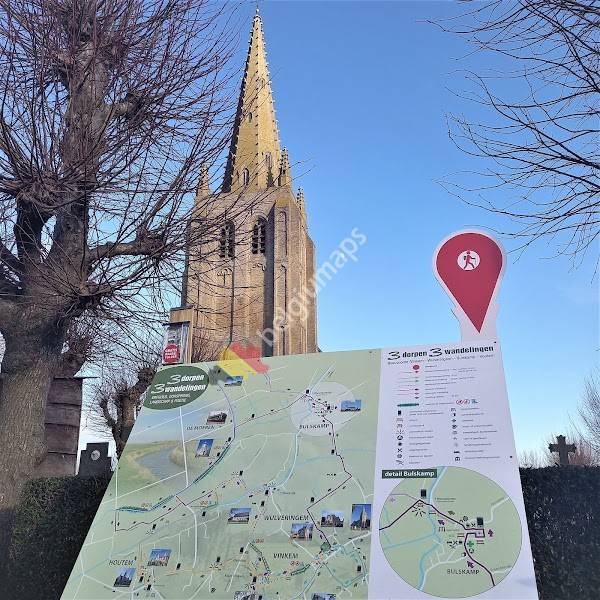Infobord '3 dorpen 3 wandelingen'