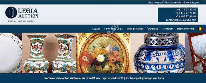 Legia-Auction. Maison de ventes aux enchères
