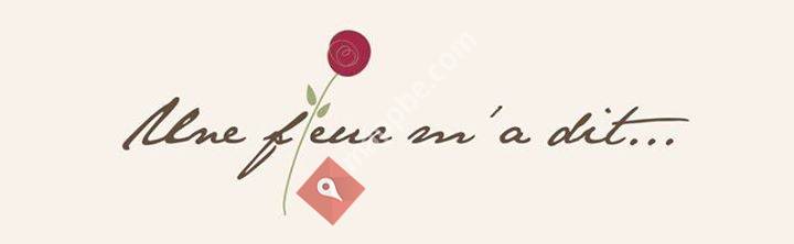 Une fleur m'a dit